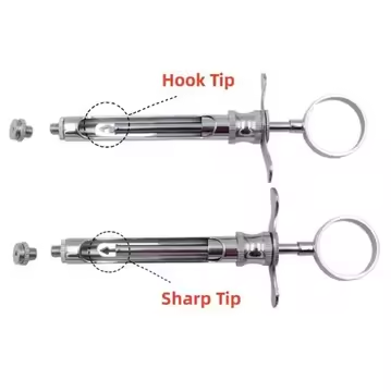 Dental Syringe – Stainless Steel Aspirating & Non-Aspirating Anesthetic Syringe - Image 3