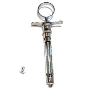 Dental Syringe – Stainless Steel Aspirating & Non-Aspirating Anesthetic Syringe