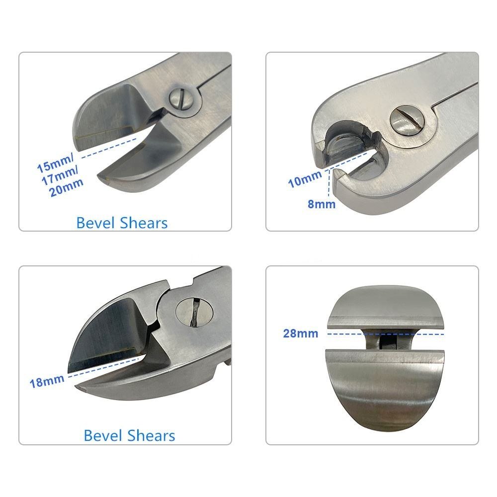 Double Action Bone Cutter | Orthopedic Surgical Instrument – Melad Surgical - Image 2
