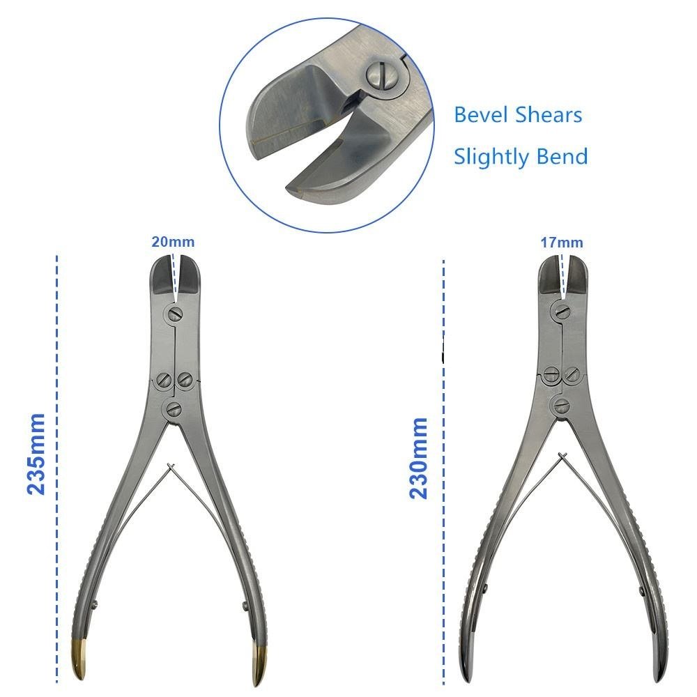 Double Action Bone Cutter | Orthopedic Surgical Instrument – Melad Surgical - Image 3