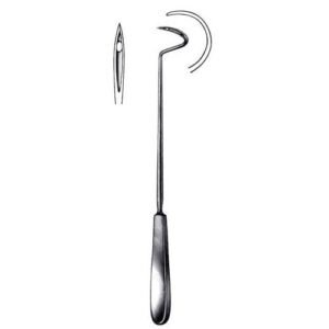 Ligature Needles (Left + Right) – Surgical Grade Stainless Steel