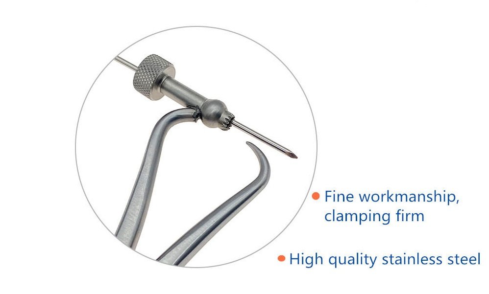 Plate Holding Forceps – Stainless Steel Orthopedic Surgical Instrument for Bone Plate Stabilization - Image 2