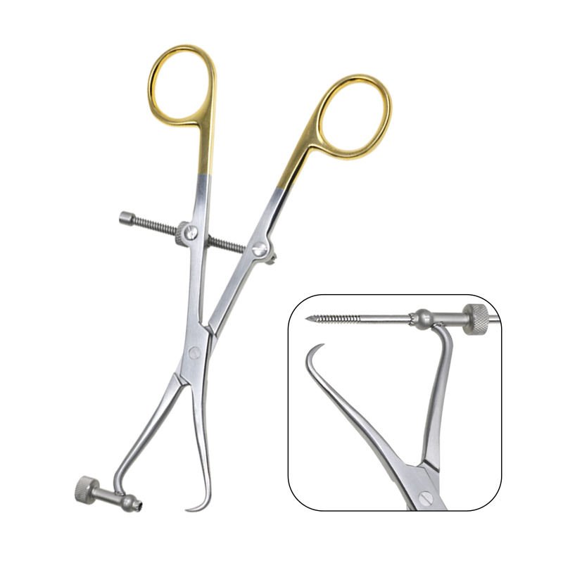 Plate Holding Forceps – Stainless Steel Orthopedic Surgical Instrument for Bone Plate Stabilization - Image 3