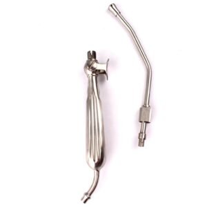 Surgical Suction Tube with Nozzle – Stainless Steel Aspirator Instrument