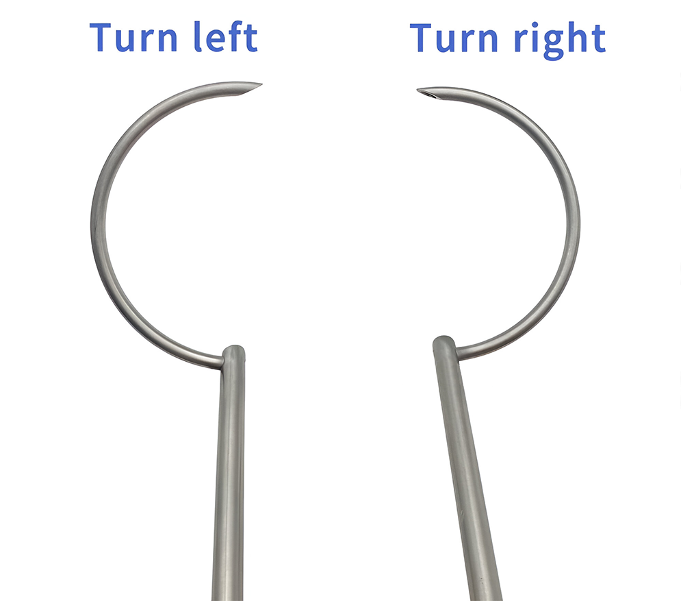 Wire Passer – Stainless Steel Surgical Instrument for Guiding Orthopedic Wires - Image 2