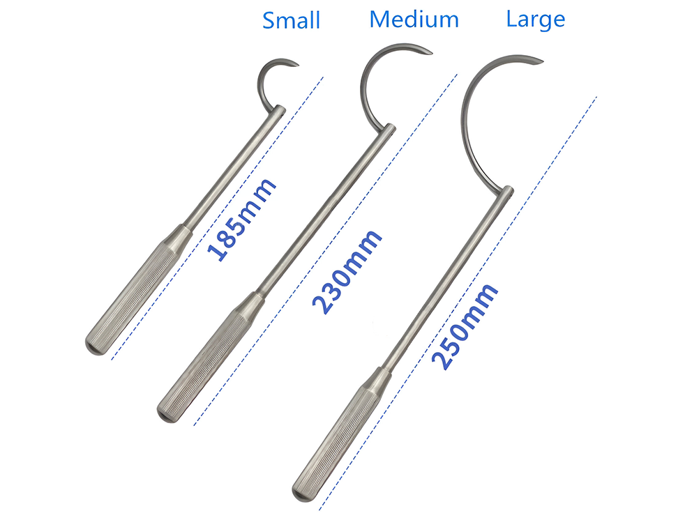 Wire Passer – Stainless Steel Surgical Instrument for Guiding Orthopedic Wires - Image 3